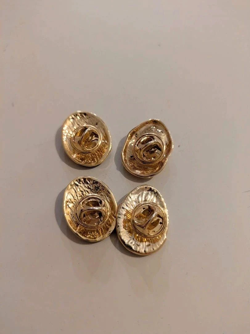 Fantasie brooch - Gold - Brhal-56 – photo 2